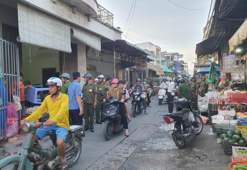 MỸ THẠNH – RA QUÂN LẬP LẠI TRẬT TỰ ĐÔ THỊ TRÊN ĐỊA BÀN PHƯỜNG