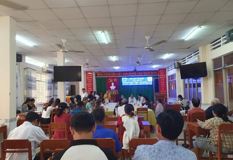 MỸ THẠNH - TỔ CHỨC HỘI NGHỊ TRUYỀN THÔNG CHÍNH SÁCH BHXH, BHYT THÁNG CUỐI NĂM 2024