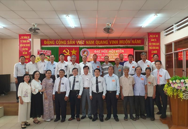 HỘI ĐÔNG Y PHƯỜNG MỸ THẠNH TỔ CHỨC THÀNH CÔNG ĐẠI HỘI HỘI VIÊN HỘI ĐÔNG Y PHƯỜNG MỸ THẠNH KHOÁ X, NHIỆM KỲ 2025 – 2030