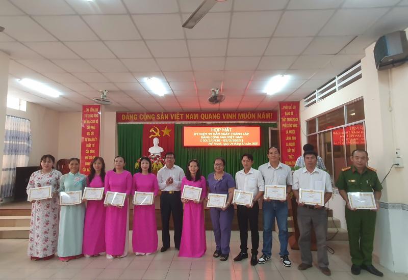 HỌP MẶT KỶ NIỆM 95 NĂM NGÀY THÀNH LẬP ĐẢNG CỘNG SẢN VIỆT NAM (03/02/1930 – 03/02/2025)