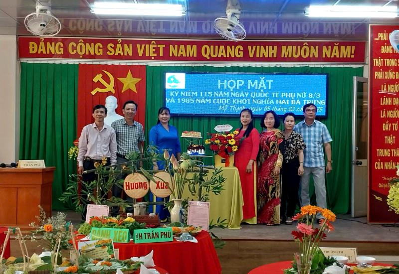 PHƯỜNG MỸ THẠNH TỔ CHỨC CÁC HOẠT ĐỘNG KỶ NIỆM 115 NĂM NGÀY QUỐC TẾ PHỤ NỮ 08/3 