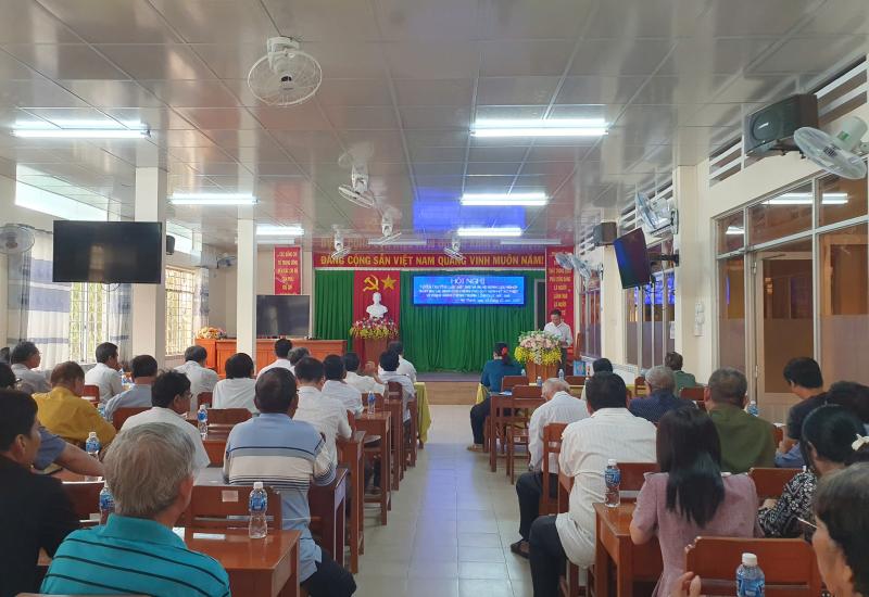 MỸ THẠNH TỔ CHỨC HỘI NGHỊ TRIỂN KHAI VĂN BẢN PHÁP LUẬT NĂM 2025