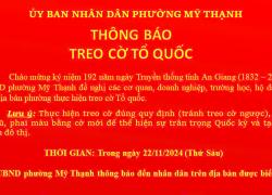 Kỷ niệm 192 năm ngày Truyền thống tỉnh An Giang (1832 – 2024)