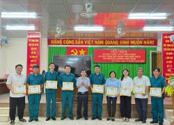 PHƯỜNG MỸ THẠNH SƠ KẾT CÔNG TÁC TUYỂN CHỌN VÀ GỌI CÔNG DÂN NHẬP NGŨ NĂM 2025