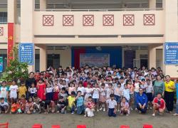 PHƯỜNG MỸ THẠNH KHAI GIẢNG LỚP PHỔ CẬP BƠI NĂM 2025